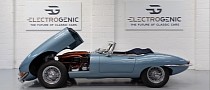 Iconic Jaguar E-Type Gets Electrified With Electrogenic's Innovative Plug-and-Play Kit