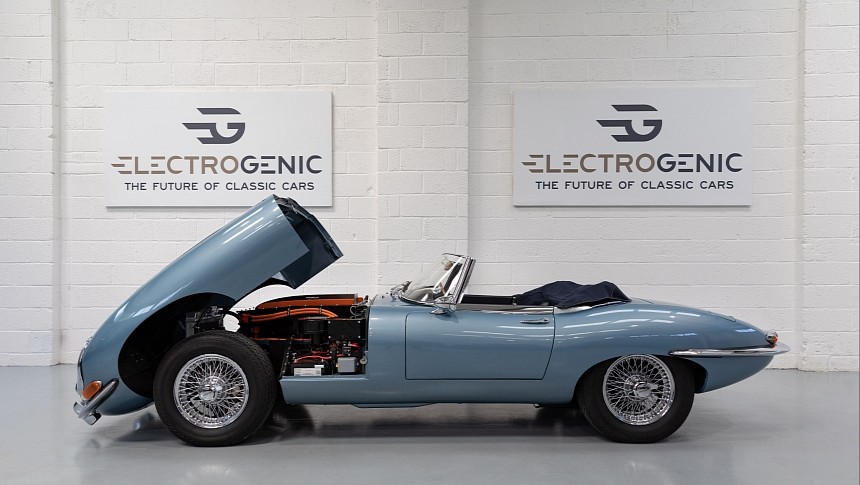 Electrogenic All-Electric Jaguar E-Type