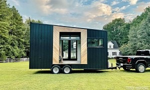Elegant 22-Foot Tiny House in North Carolina Reveals a Surprisingly Sophisticated Interior