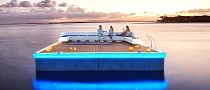 Elegant and Fully Customizable Waterscape Platform Is Your Own Private Island
