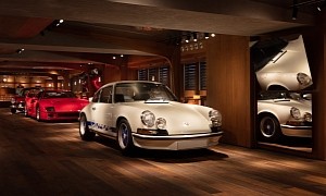 Elegant Two-Story Auto Gallery Is a “Library” of Automotive Treasures, the Dream Man Cave