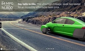 Elio Motors Completes “Fourth and Final Design Stage” for the 3-Wheeler