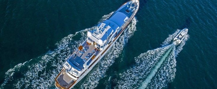 Cetacea is a 50-year-old Feadship luxury yacht that is in perfect shape