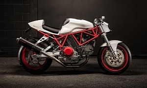Ellaspede’s Ducati 900SS Looks Like an Ominous Cyborg