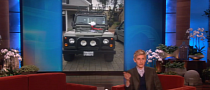 Ellen Gets Portia a Cool Land Rover Defender