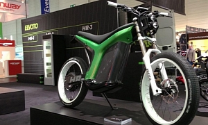 Elmoto Shows HR-3 Electric Bike