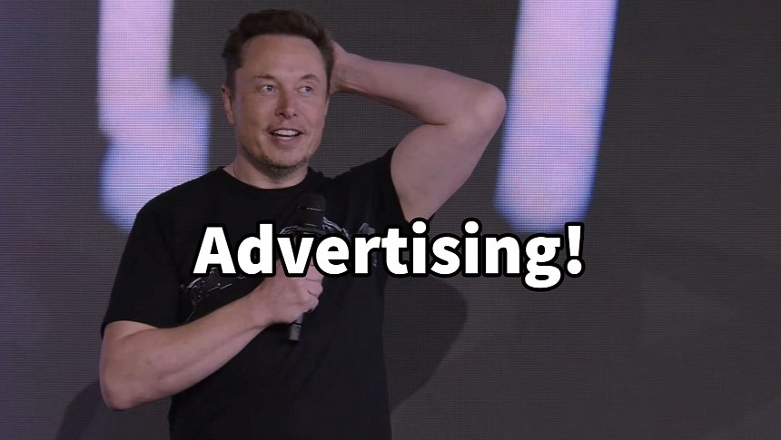 Elon Musk agrees to "try a little advertising" at Tesla