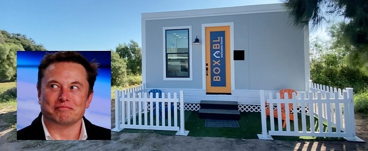 Elon Musk comes clean on Twitter, admits he doesn't live in a prefab tiny home, the Boxabl Casita