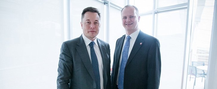 Musk and Norway's Minister of Transport