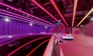 Elon Musk Offers First Look at the Las Vegas Loop With a Tunnel Rave