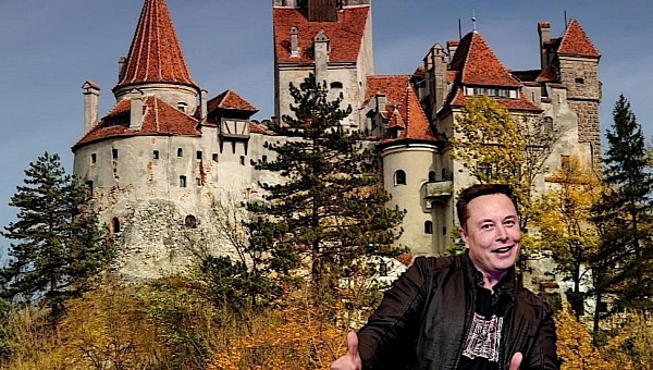 Elon Musk may be going to Dracula's home for Halloween party