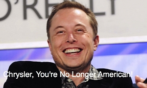 Elon Musk Ridicules Chrysler after the Latter Tries to Prove It Beat Tesla in Repaying Loans