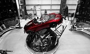 Elon Musk's Dummy Makes Tomorrow's Heavy Falcon Launch Seem like Child Play