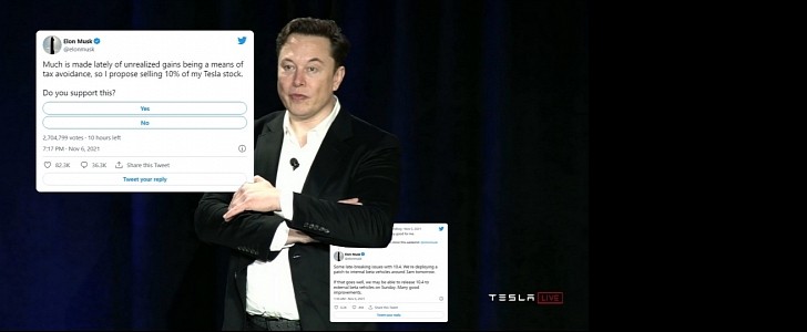 Elon Musk Asks If He Should Sell Tesla Stock Options