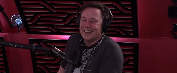 Elon Musk on the Joe Rogan podcast