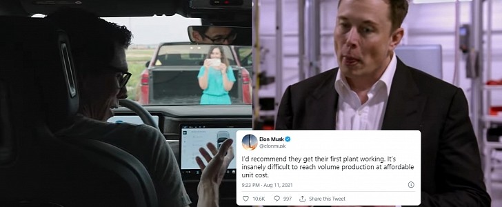 Elon Musk Gives Rivian a Piece of Advice