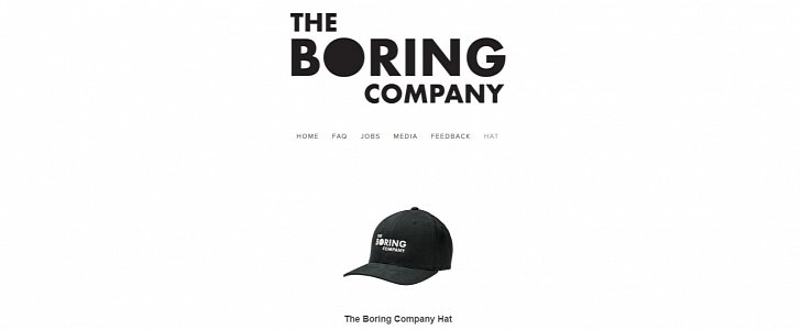 Boring Company hat
