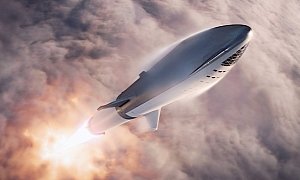 Elon Musk Tweets Photos of Big Falcon Rocket Leaving Earth, Declares OccupyMars