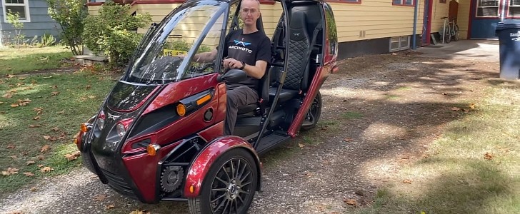 Mark Frohnmayer in the Arcimoto