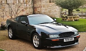 Elton John's 1997 Aston Martin V8 Vantage Heads for Race Retro Classic Car Sale
