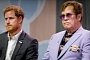 Elton John Will Have You Know Prince Harry Flies Carbon-Neutral Private Jets