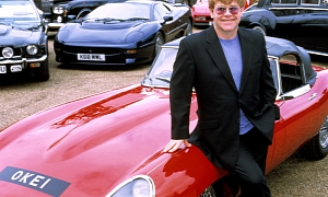 Elton John’s Jaguar E-Type Sells for $130,000
