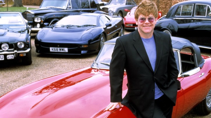 Elton John’s Jaguar E-Type