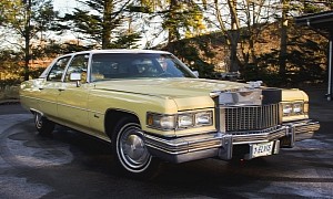 Elvis' 1975 Cadillac Fleetwood Brougham Up for Grabs, Auction Starts on King's Birthday