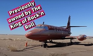 Elvis Presley's 1962 Lockheed Private Jet Comes Back to Life After 40 Years