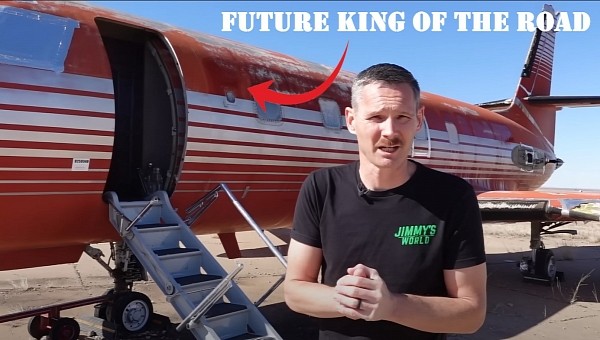 James Webb is turning Elvis Presley's '62 Lockheed private jet into an RV