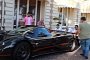 Embarrassing: Pagani Zonda Won't Start in Cannes, Has to Be Pushed