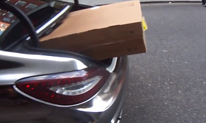 Embarrassing: TV Won’t Fit in Chrome CLS 63 AMG