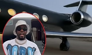 Embattled Rap Mogul Diddy Still Enjoys His $60M Custom Private Jet, Combs Air