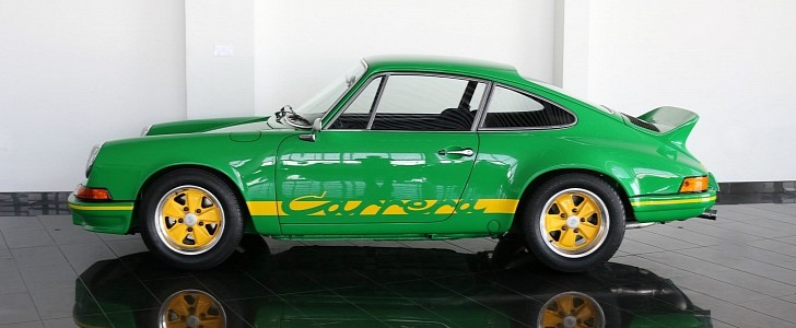 Emerald Green 1973 Porsche 911 Carrera RS 2.7 Lightweight 