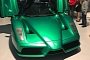 Emerald Green Ferrari Enzo Looks Like a Flawless Gem