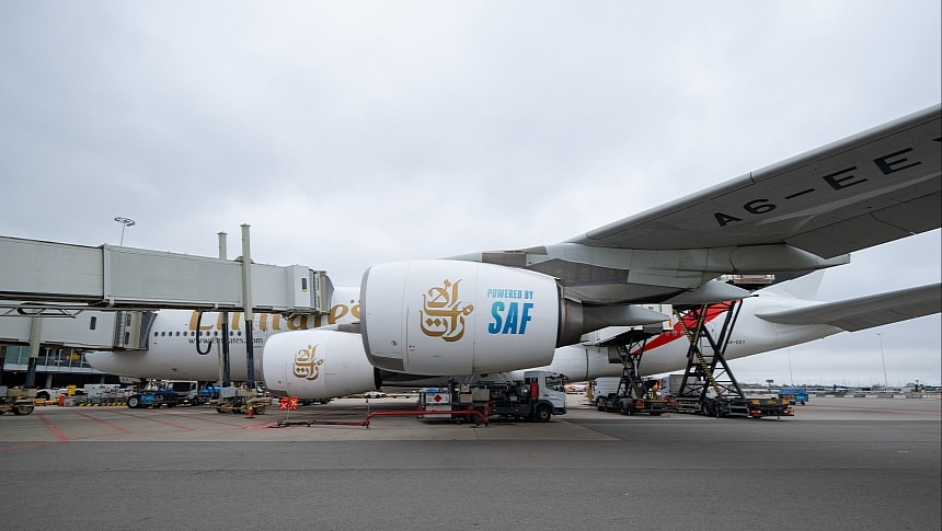 Neste-made SAF will be supplied at Amsterdam Schiphol Airport throughout this year