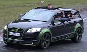 Emotional Nurburgring Drivers Waving to the Camera Show Green Hell's Warm Side