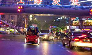 EN-V Concept Takes a Midnight Drive in Shanghai