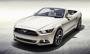 End Draws Near for One-Off 2015 Ford Mustang 50 Years Convertible Raffle
