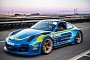 ENEOS Rocks SEMA With Another Outrageous Engine Swap, a Subaru-powered Porsche 911 GT3