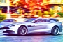 Engine Oil Painting: 2014 Aston Martin Vanquish