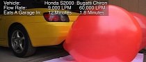 Engineering Explained Guy Uses His Honda S2000 to Blow Up Balloons, Has a Point