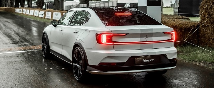 Experimental Polestar 2 built specifically for the Goodwood Festival of Speed