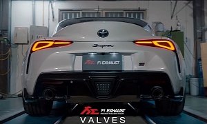 Enjoy a Nasty-Sounding Toyota GR Supra With FI Exhaust Before It Becomes Illegal