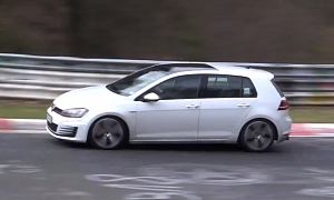 Enjoy the Sights and Sounds: VW Golf 7 GTI at the Nurburgring