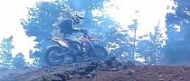 Enthusiast KTM Rider Falls Down A Mine Shaft
