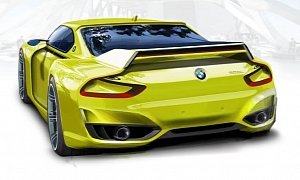 Enthusiastic Renderer Creates Complete BMW 3.0 CSL Hommage Image Ahead of Official Reveal