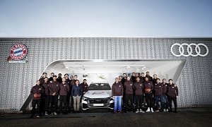 Entire FC Bayern München Basketball Team Gets New Courtesy Audi Cars
