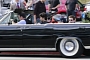 "Entourage" Stars Film for TV Show Driving a Lincoln Continental