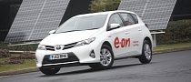 E.ON UK Goes Green With Toyota Auris Hybrid